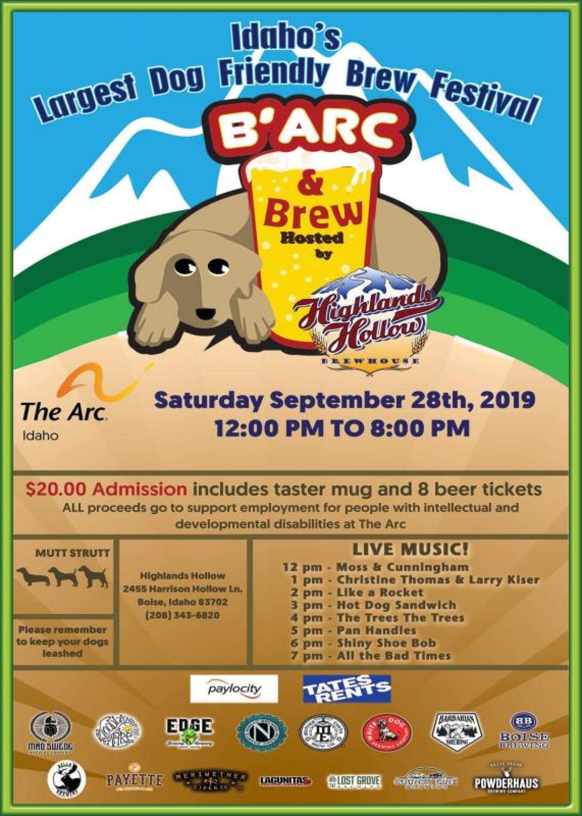 8th Annual B'Arc & Brew Craft Beer Festival 